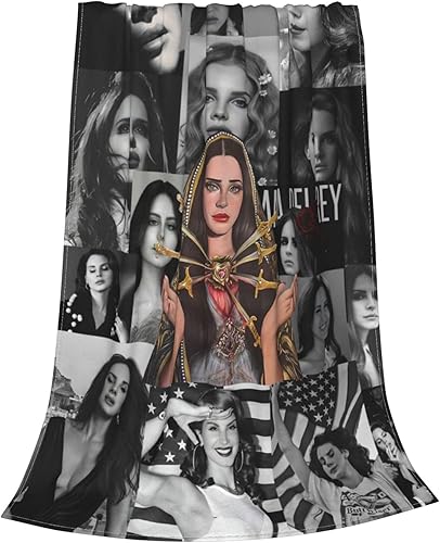 Miniatura 2 de Fasedate Manta de lana del tamaño aumentado, 41 x 51 pulgadas, mantas de microfibra de felpa para todas las estaciones, manta súper acogedora con