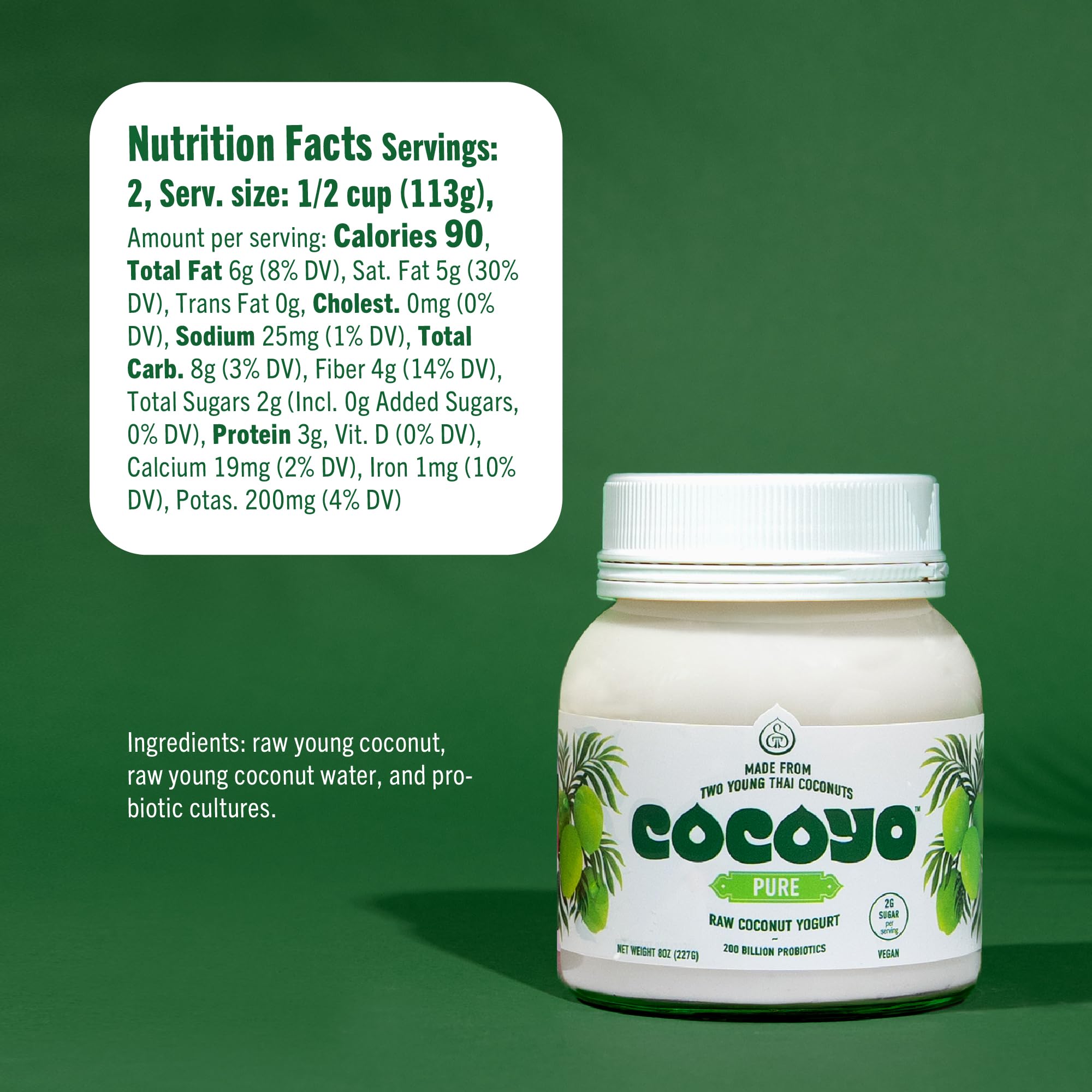 Amazon.com: COCOYO Living Coconut Yogurt - 8 oz - Probiotic Yogurt