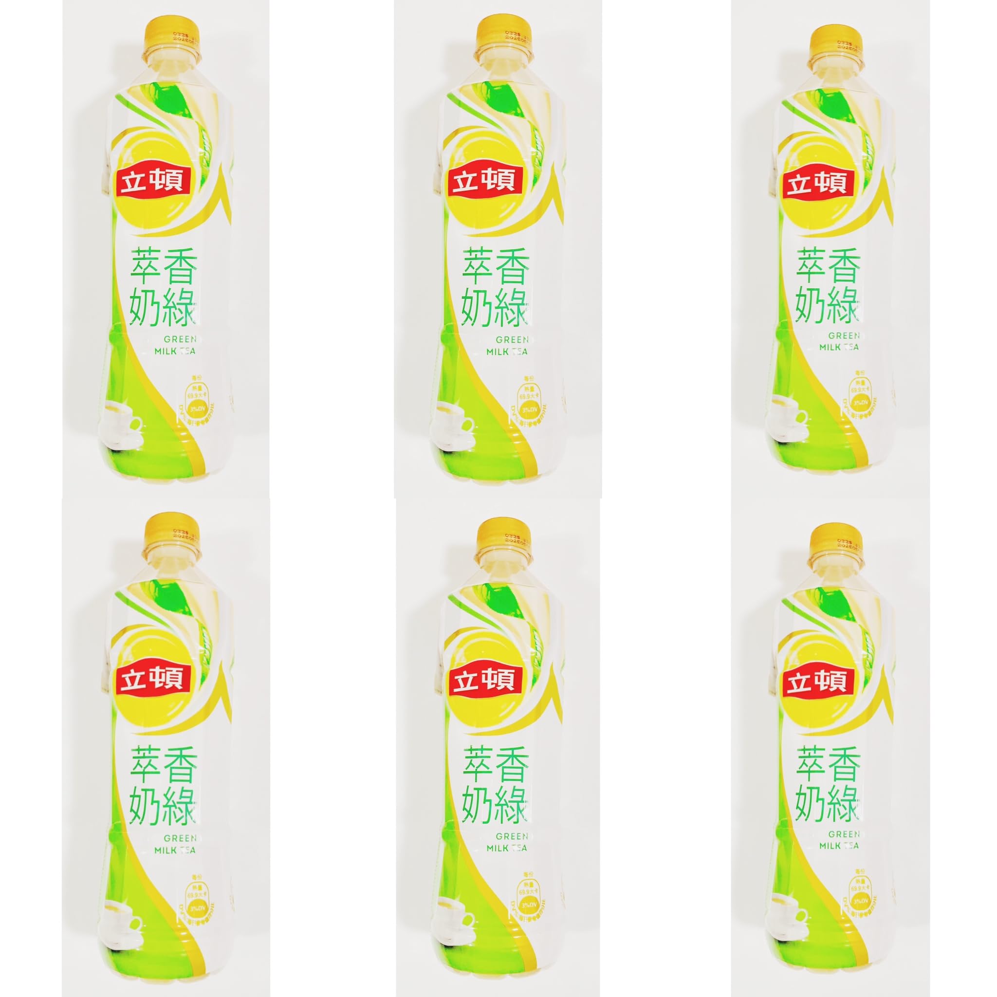 Amazon.com : Green Milk Tea Beverage, 530ml,6 Pack, : Grocery