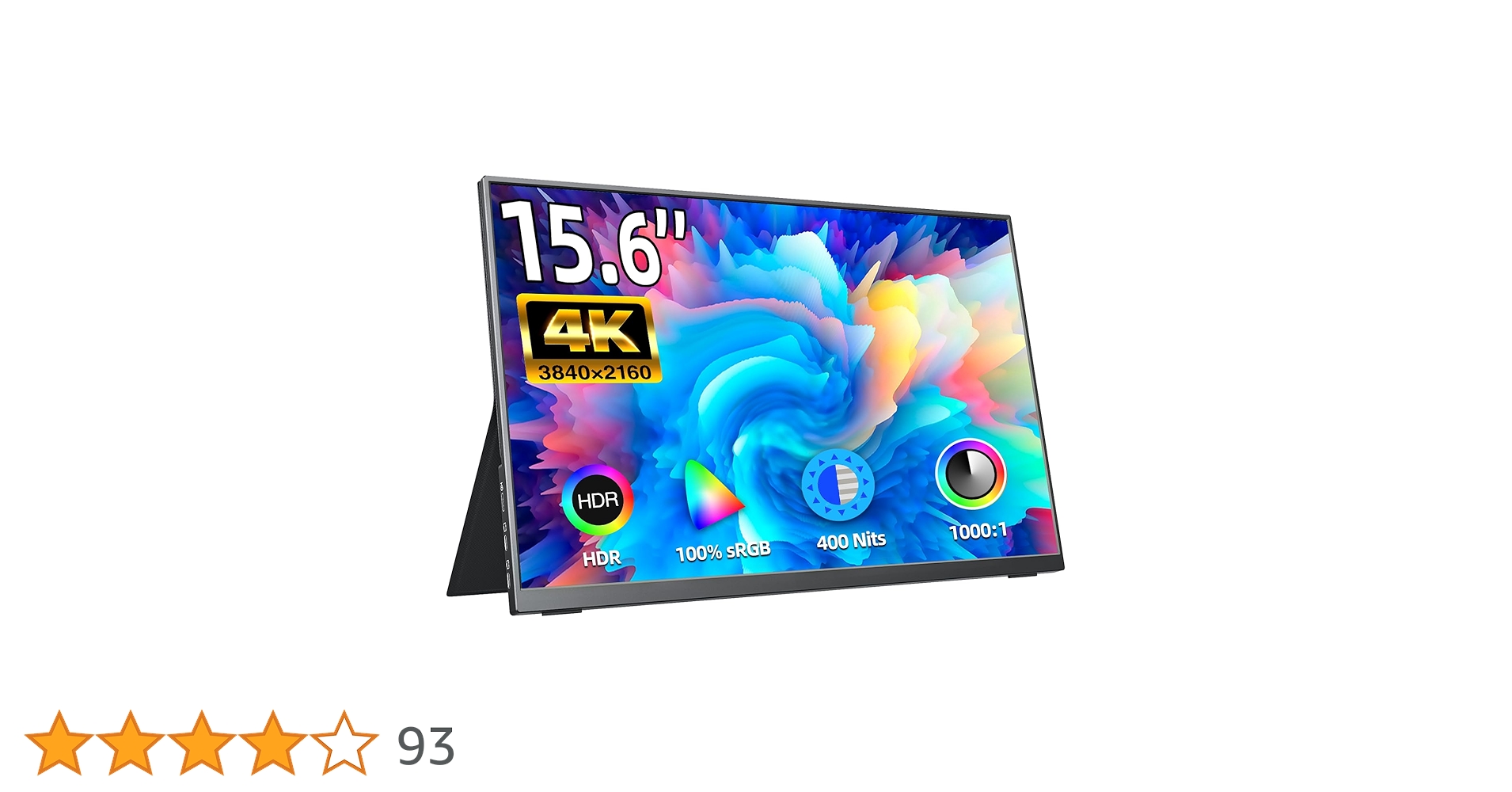 Amazon.co.jp: モバイルモニター 15.6インチ kksmart 4K解像度