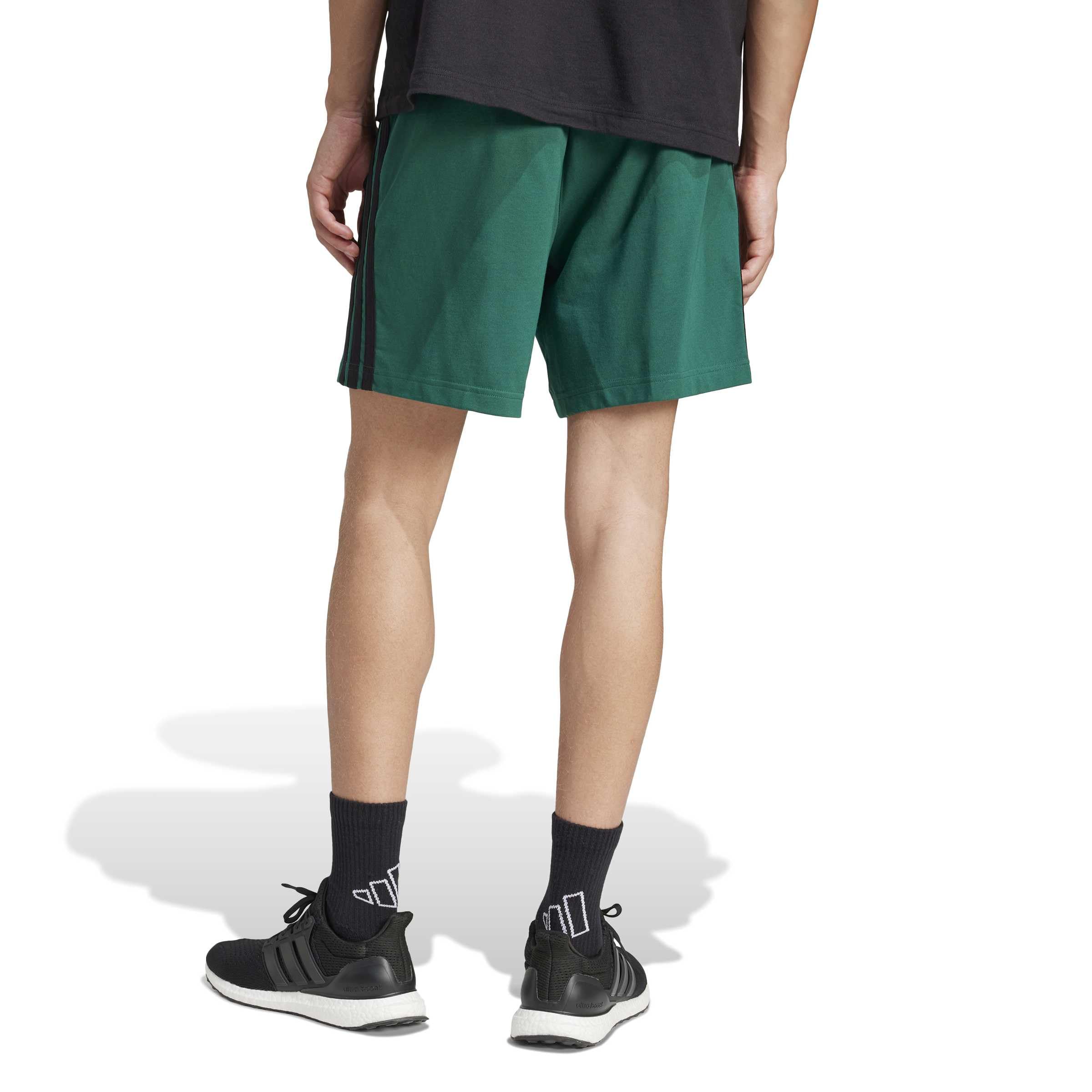 adidas Men's Short Jersey 3 Bandes Essentials 17,8 cm