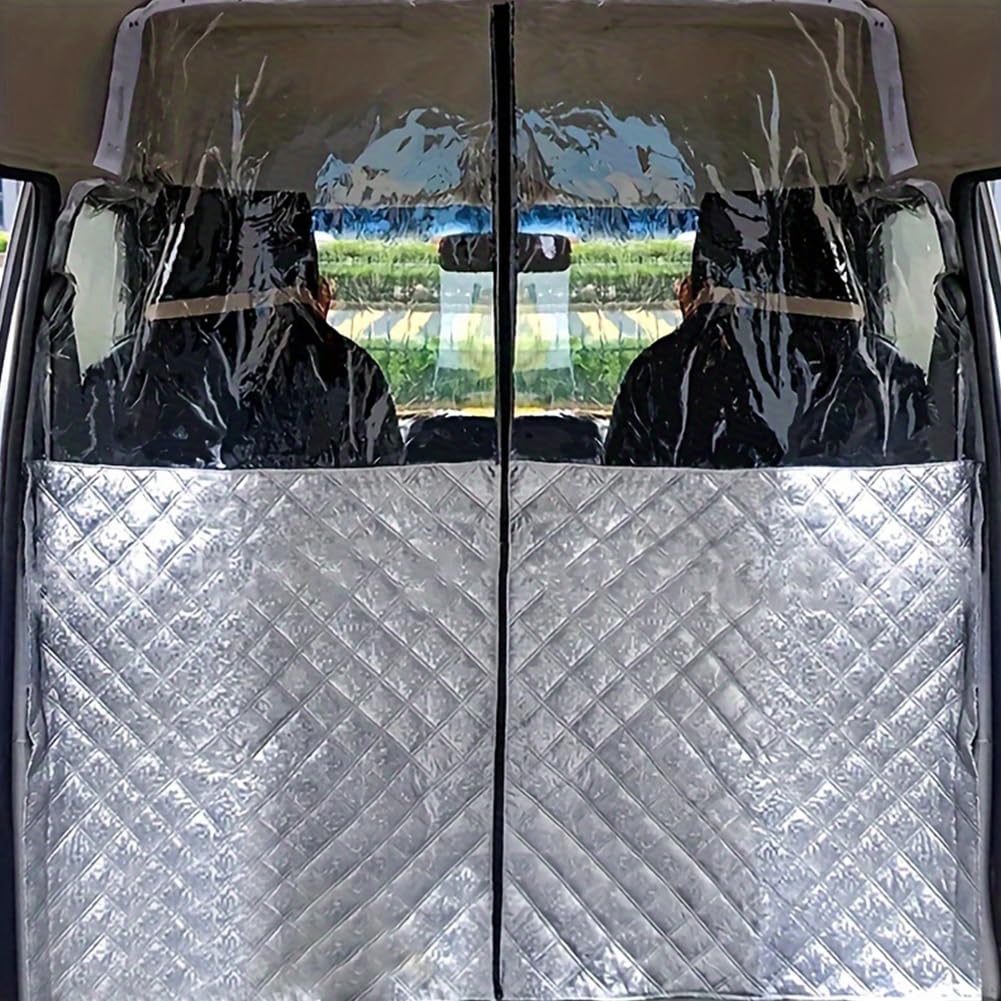 Trennwand für Auto, mit Reißverschluss, für Hochdach, Wohnmobil, Wohnwagen