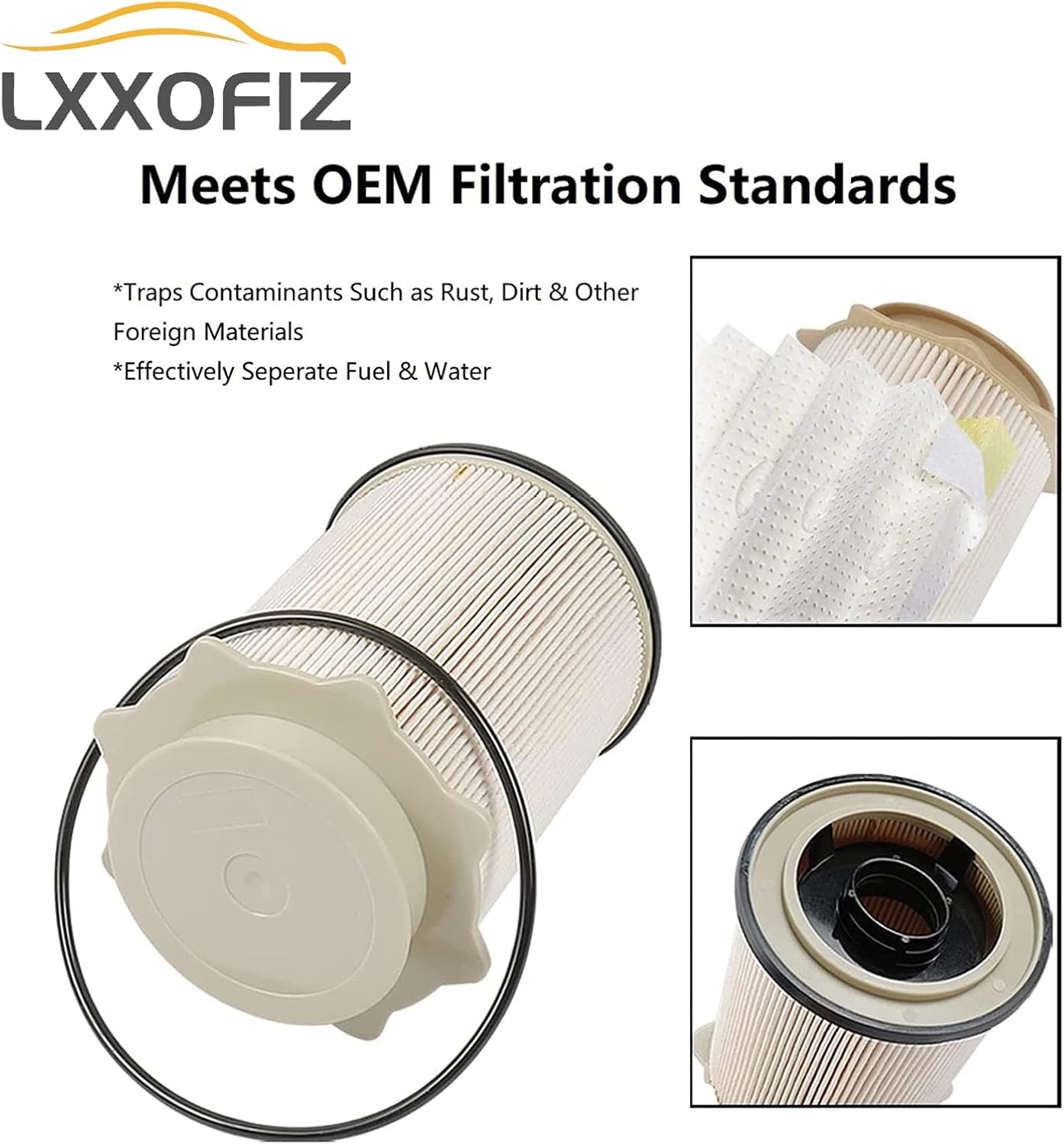 Fuel Filter Kit - 6.7L Cummins Diesel Engines - OEM Replacement 68197867AA 68157291AA - Filters Water Separator Set for 2013-2018 Dodge Ram 2500 3500 4500 5500