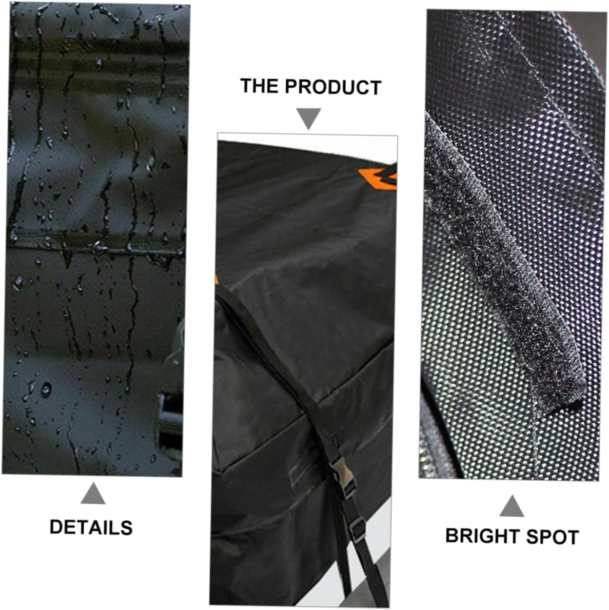 Rooftop Cargo Carrier Bag for Car Oxford Luggage Bag Vehicle Roof Cargo Holder Non-Slip Mat