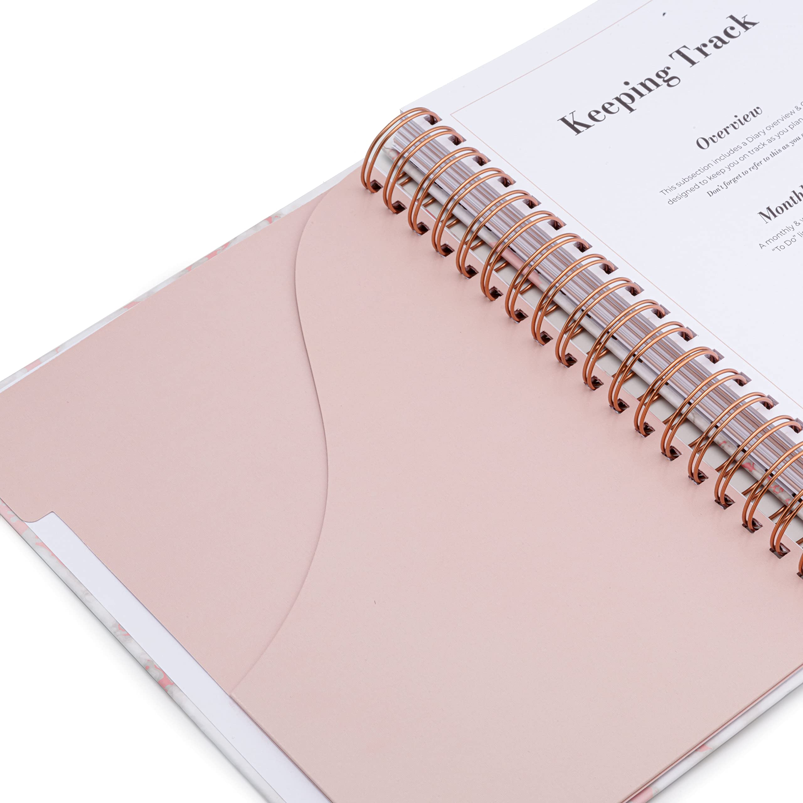 [New] The Complete Wedding Planner Book & Organiser by DayWorks|Rose Gold|