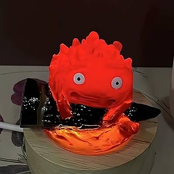 Amazon.co.jp: カルシファー ナイトライト 炎の揺らめくライト ハウル