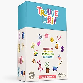 Trouve-Moi ! Jeu de Cartes Éducatif et Ludique Approuvé par Les Parents - Enfants de 2 à 6 Ans - Jeu éducatif, Jeu de société pour Enfants, Jeu Montessori - À la Maison
