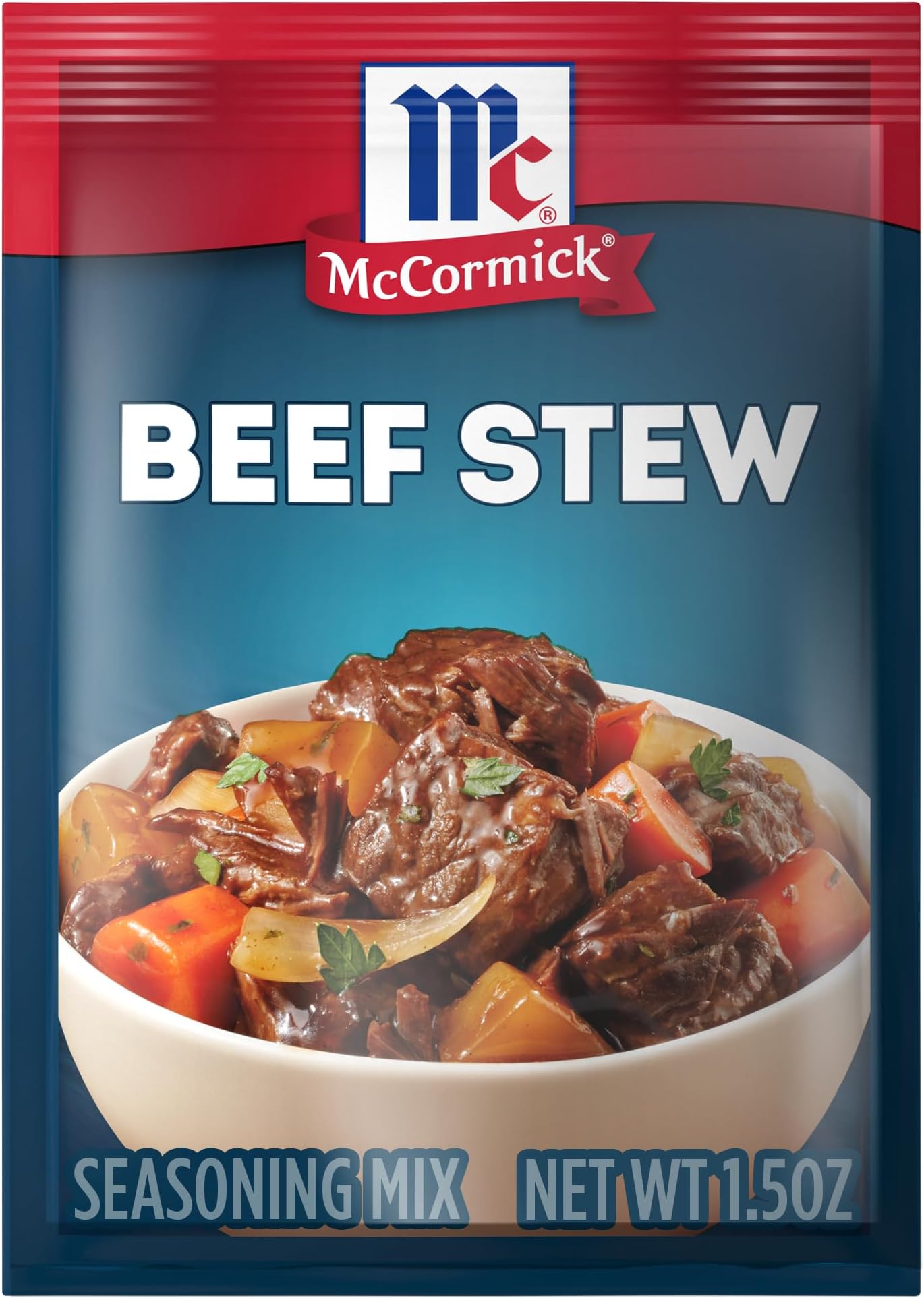 McCormick Classic Beef Stew Seasoning Mix Packet, 1.5 oz