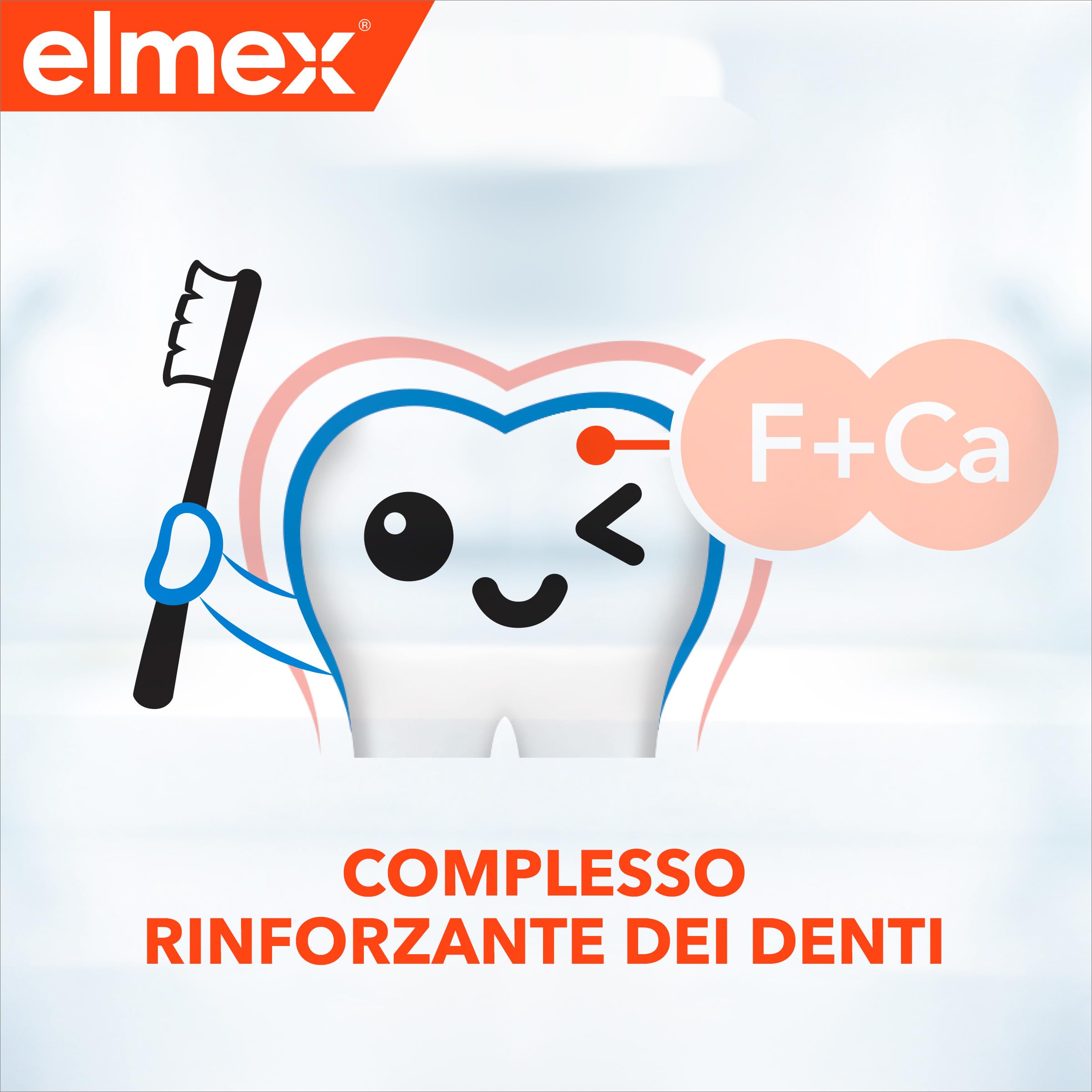 elmex Dentifricio Junior 6-12 Anni per Bambini 4x75ml | con Fluoruro Amminico | Protegge i Denti Dei Bimbi dalla Carie | Dentifricio Anticarie per Denti Permanenti | 0% Coloranti