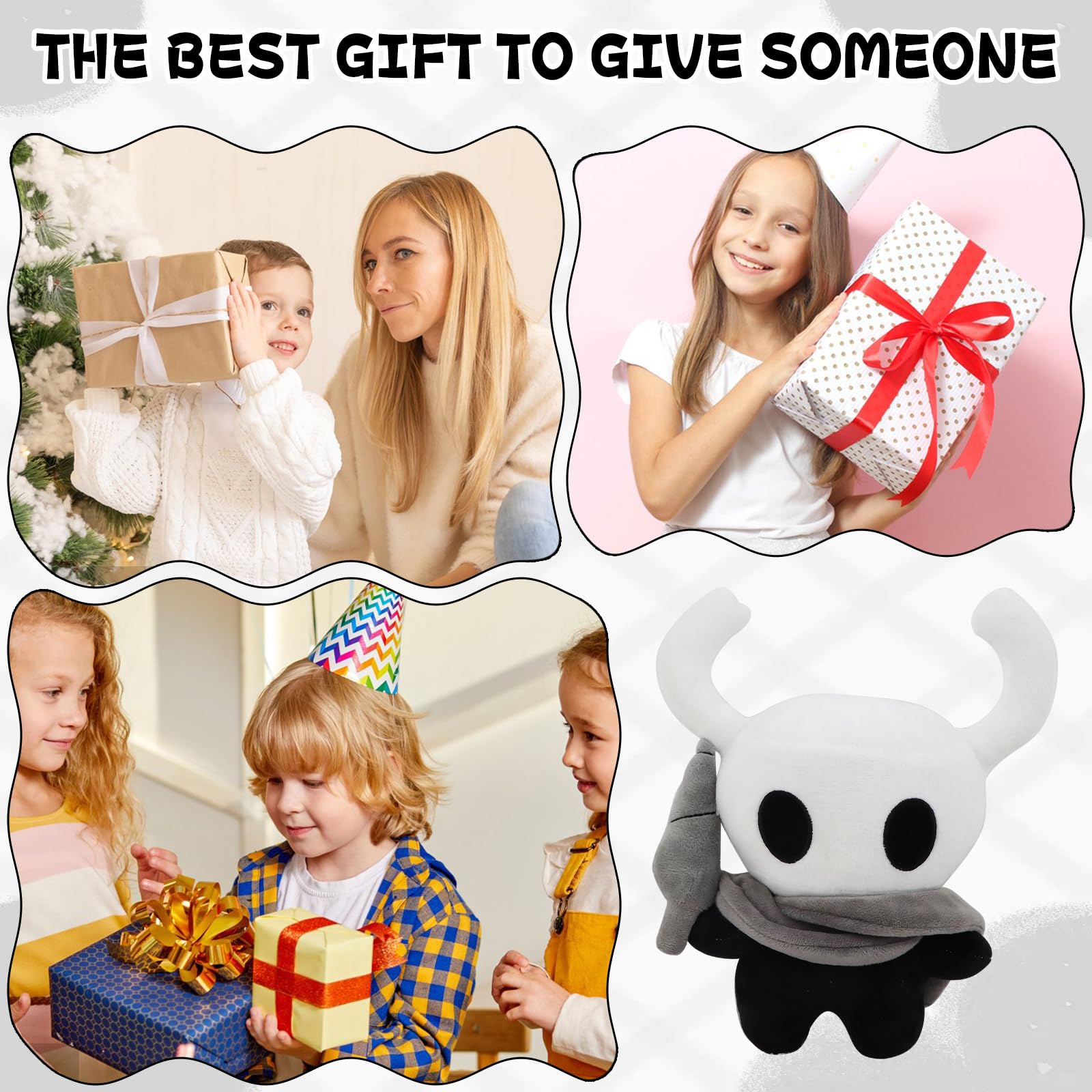 Hollow Anime Knight Peluche 28 cm Carine Statuette di Stoffa Decorazione Casa