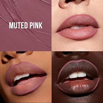 Huda Lip Contour 2.0 Automatic Matte Lip Pencil - Muted Pink