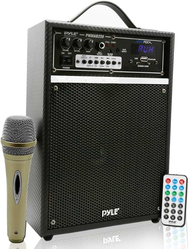 speaker microphone combo