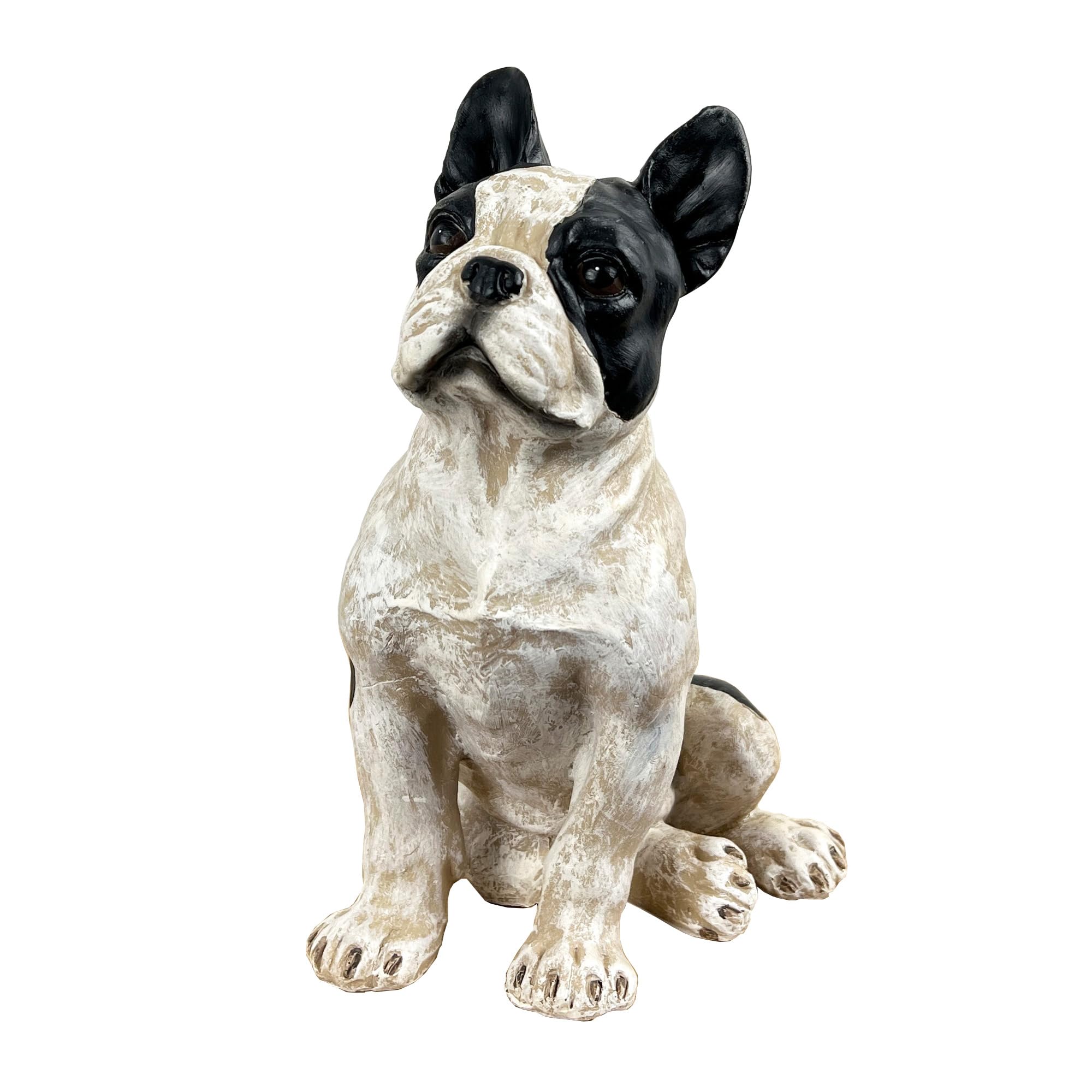 Alfie Francis 27cm Tall French Bulldog Ornament Figurine Statue Home Decoration Living Room Sculpture