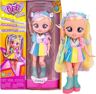 FRATELLI BFF Doll with 9+ Surprises Including Outfit and Accessories (Wave 3 - Jenna)