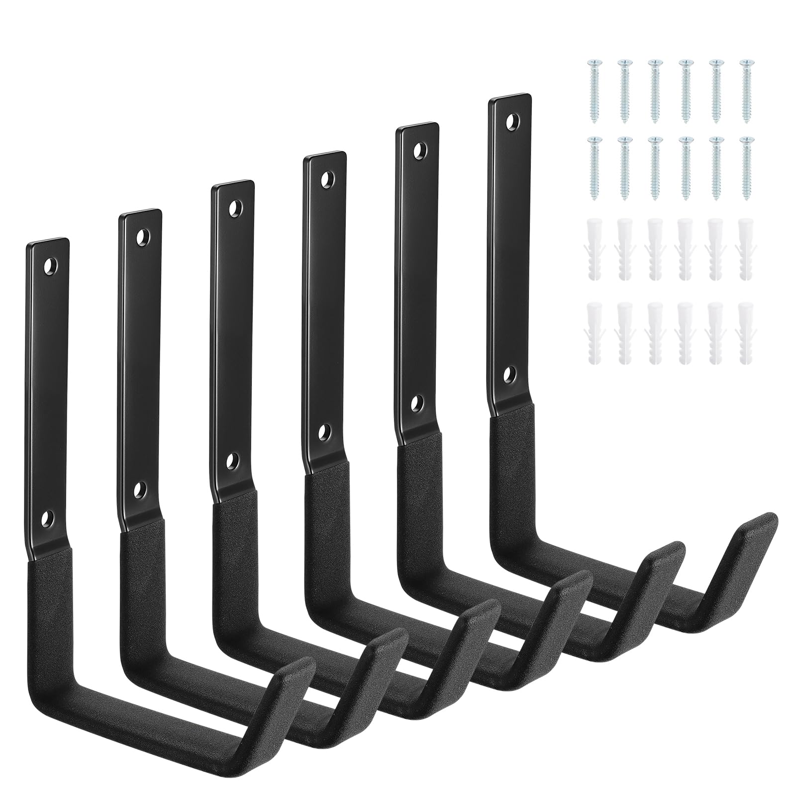 Faankiton Heavy Duty Garage Storage Hooks, Wall Mount Steel Utility Hanger