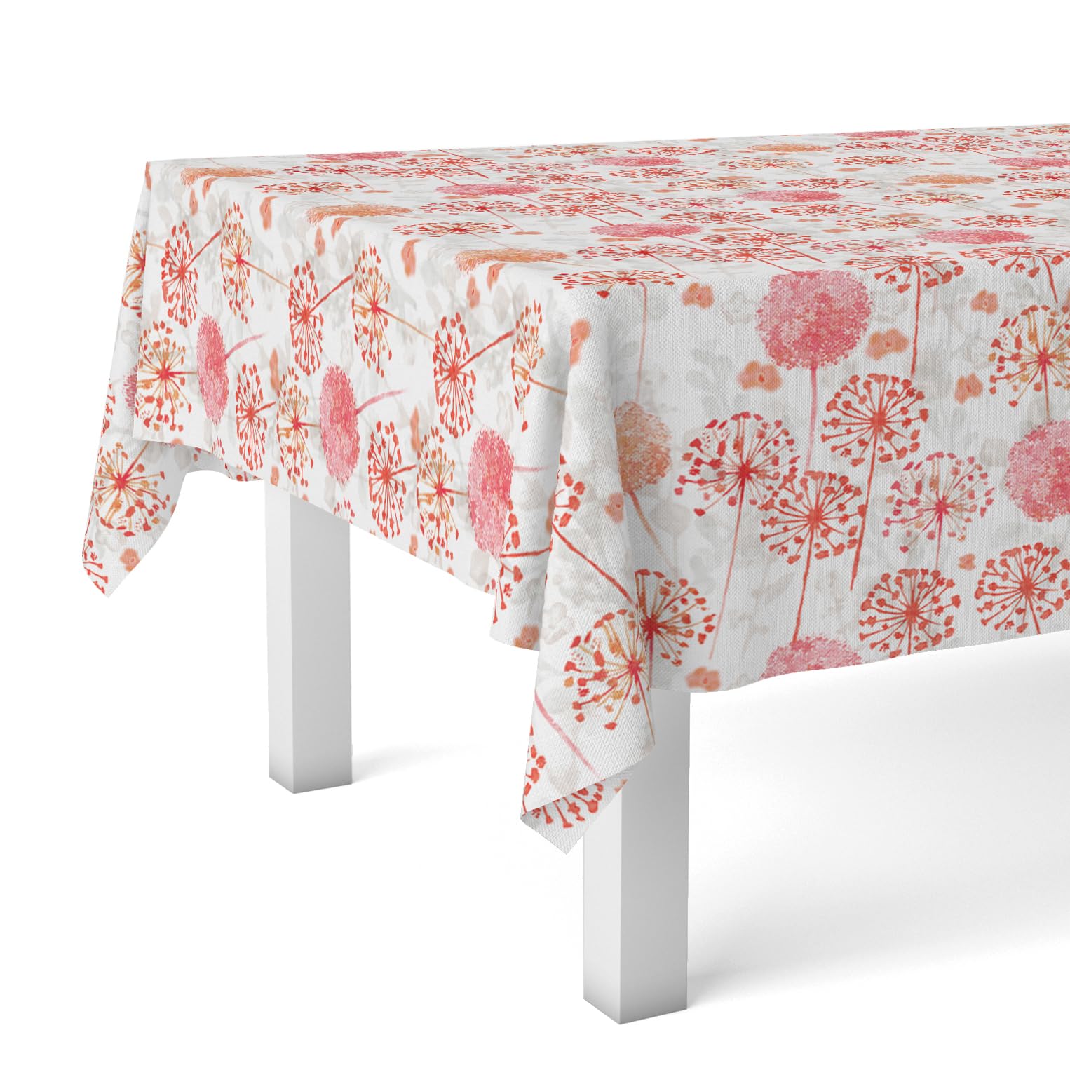 Martina Home Tablecloth Oilcloth Freda Red 140 x 140 cm