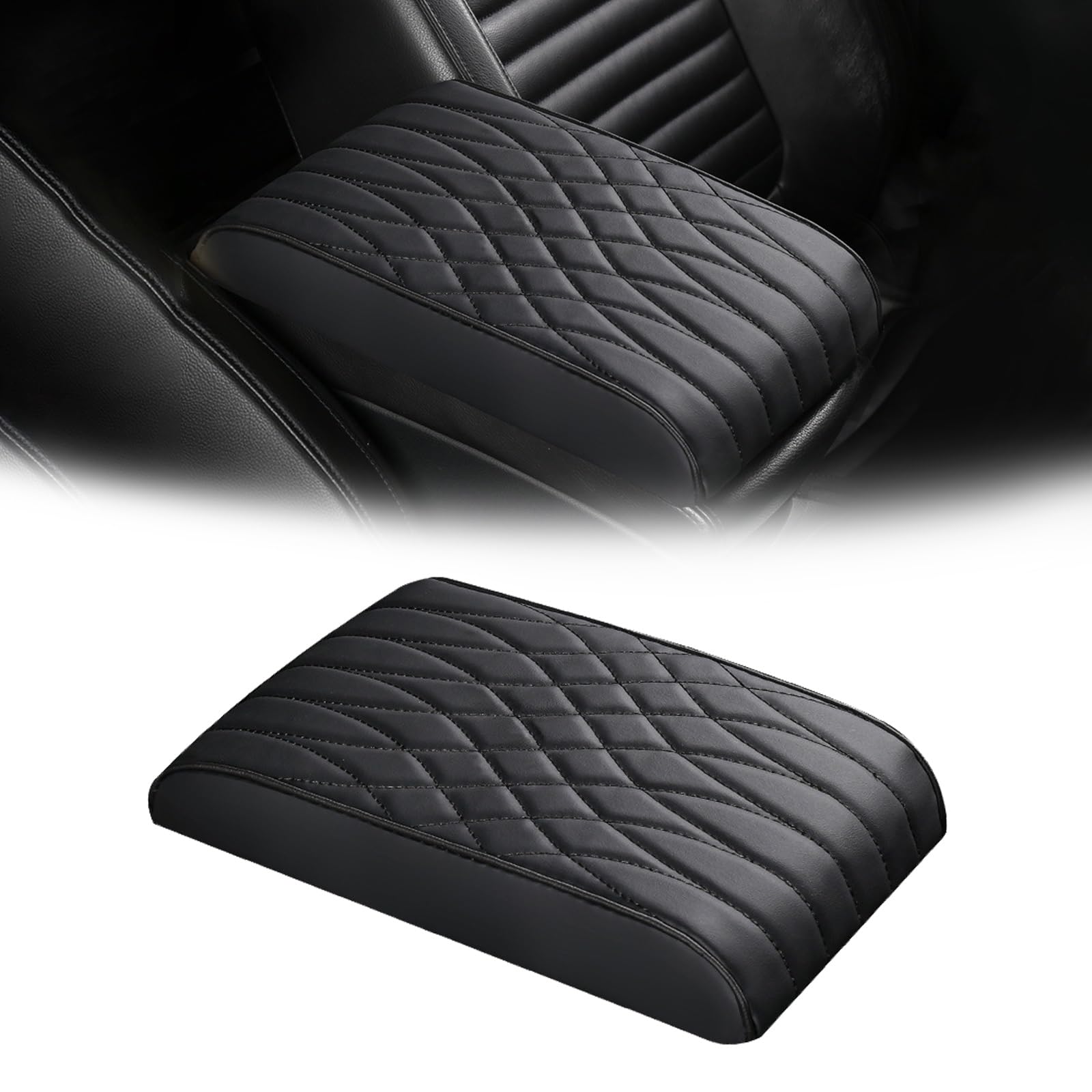 Amazon.co.jp: EYQDY 車用アームレストカバー に適用 三菱 デリカ D5