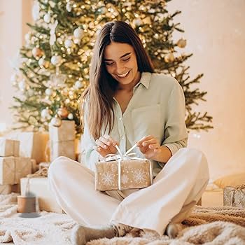 OMISELIO White Curling Ribbon, 500 Yard, 3/16