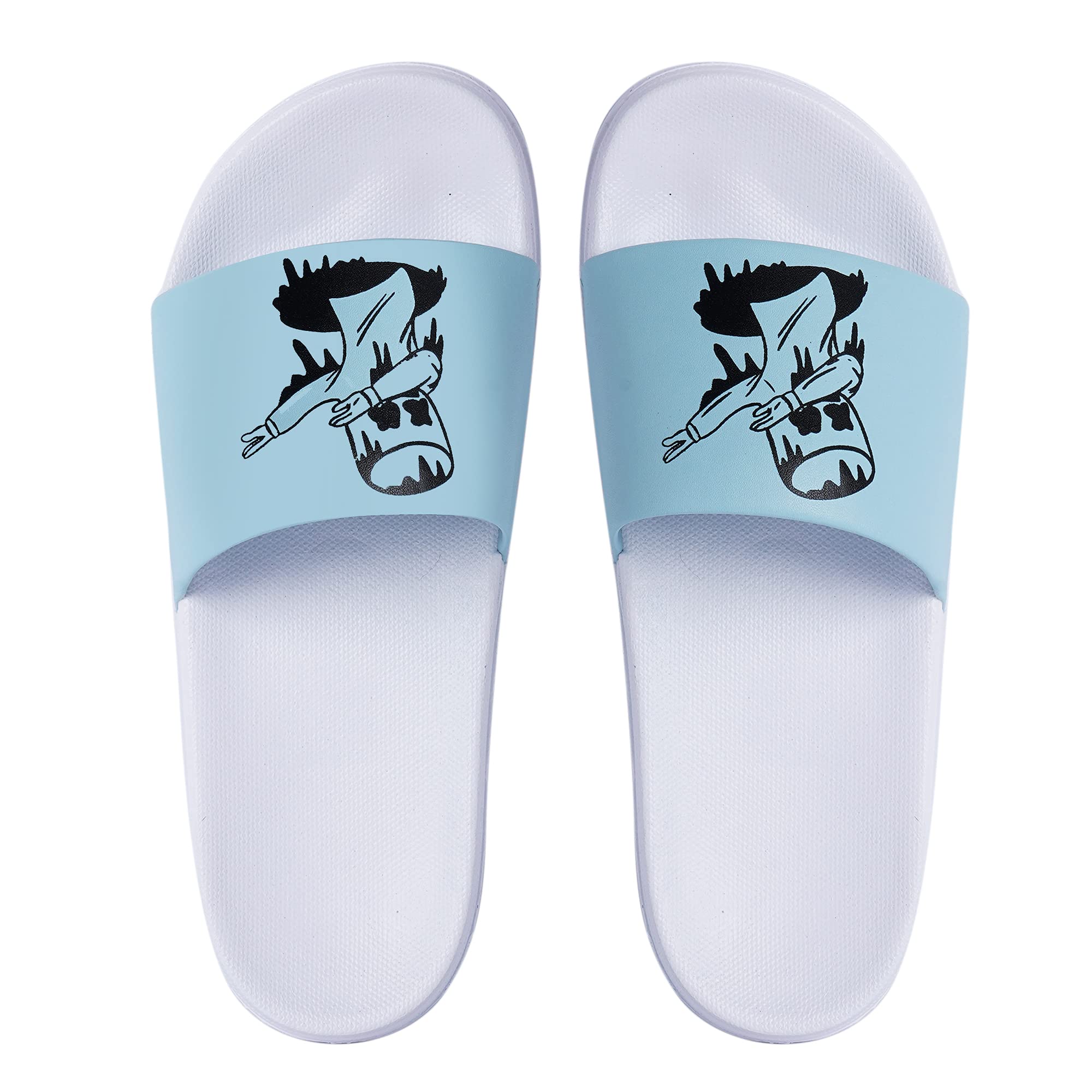 PERY-PAO Mens Comfort Sliders Black, Brown, Neon Green, White, Grey, Green, Sky Blue Boys Flip-Flops (B09J4XGFN1) Amazon Price History, Amazon Price Tracker