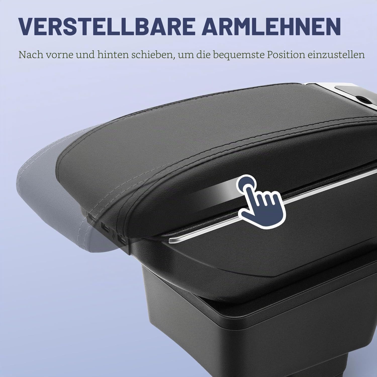 Auto Armlehnen für VW UP 2009-2017 Mittelarmlehne