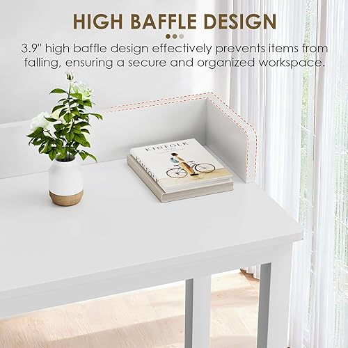 Miniatura 5 de Mesa para colocar sobre la cama con ruedas, tamaño Queen y matrimonial, para computadora portátil, carrito de pie para laptop, mesa de cama con
