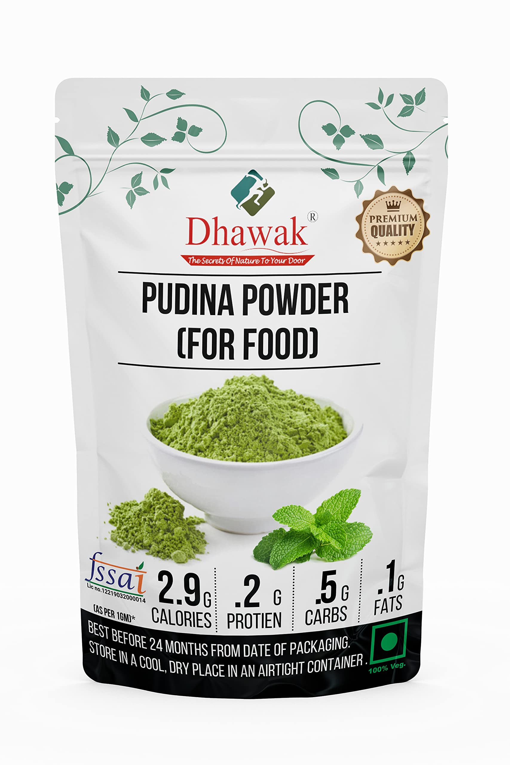 Dhawak Pudina Powder for Food - 900 GMS. (B07RBQLV4Q) Amazon Price History, Amazon Price Tracker