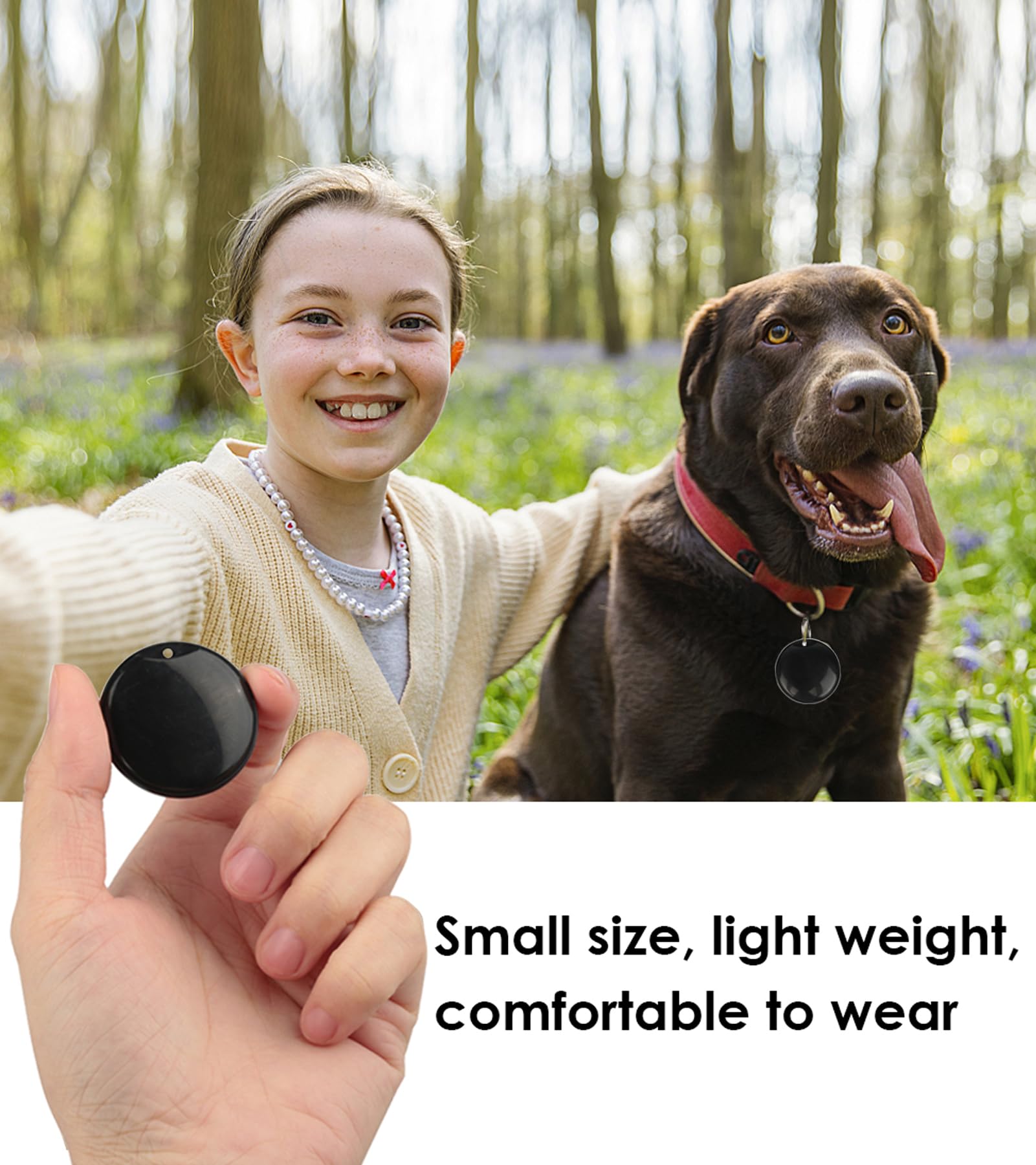 GPS Tracker for Vehicles - Car Tracker Device Hidden for Vehicles, Real-Time Mini Tracker Device for Vehicles, No Monthly Fee or Subscription No SIM Card Required(Available for Android and iOS)