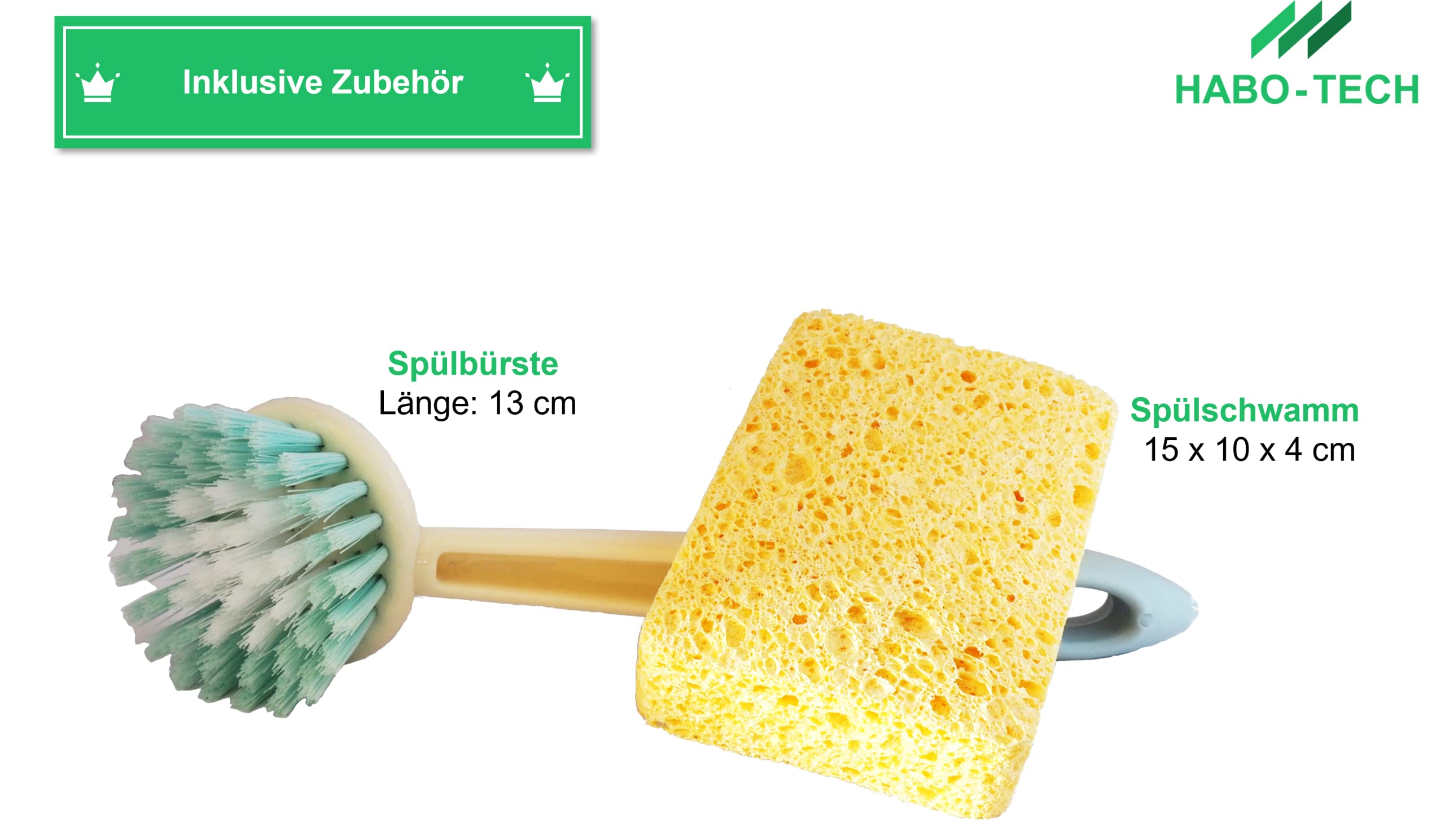 Organizzatore per lavello, porta spugna per lavello nero con vassoio di scarico e portasciugamani rimovibile, organizzatore per spugna per lavello in | Leroy Merlin