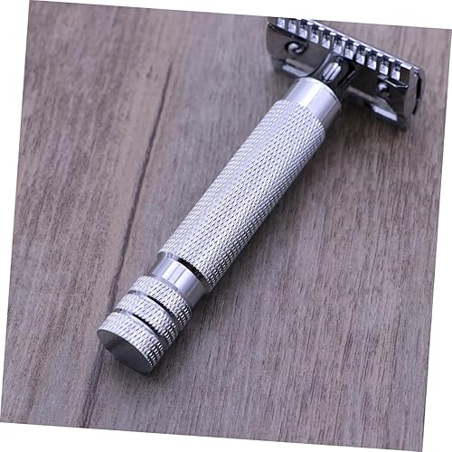 Miniatura 8 de FOMIYES 2pcs Shavers for Men Hair Shaver for Men Shaver Machine for Men Double Shaver Men Razor Steel Razor Afeitadora De Para Hombre Wood Shaver