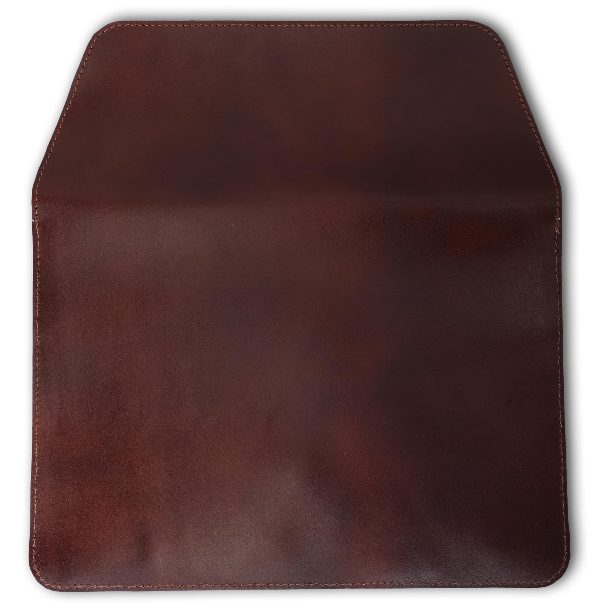 Funda de piel auténtica para portátil de 13 a 14 pulgadas, color vino | Funda delgada de piel para MacBook Pro 13, MacBook Air 14, Surface 13.5, XPS 13/14, Yoga e IdeaPad