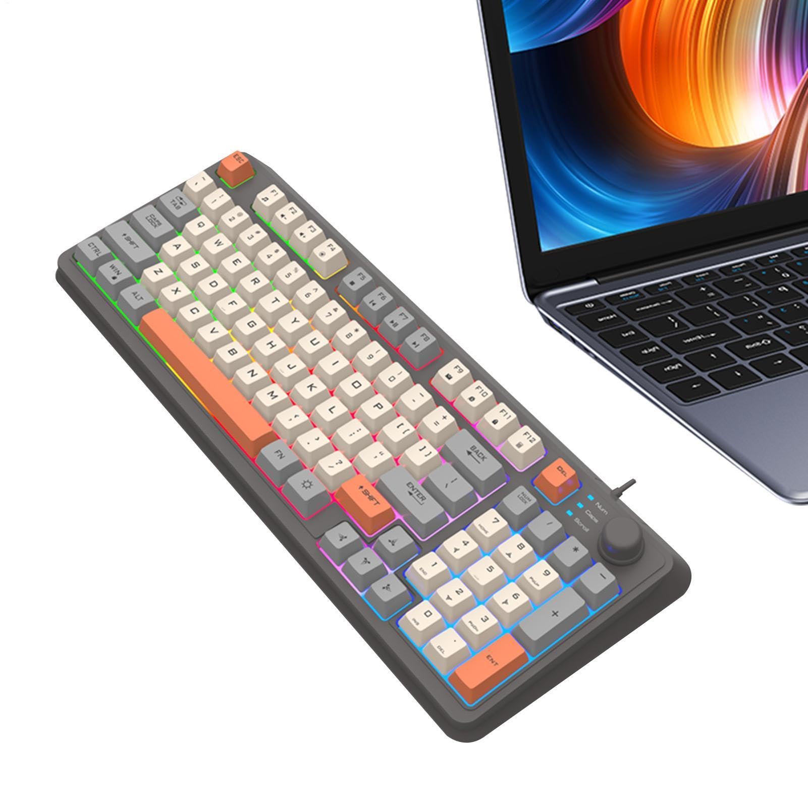 Generisch Leuchtende -Tastatur, leuchtende mechanische -Tastatur Dreifarbig