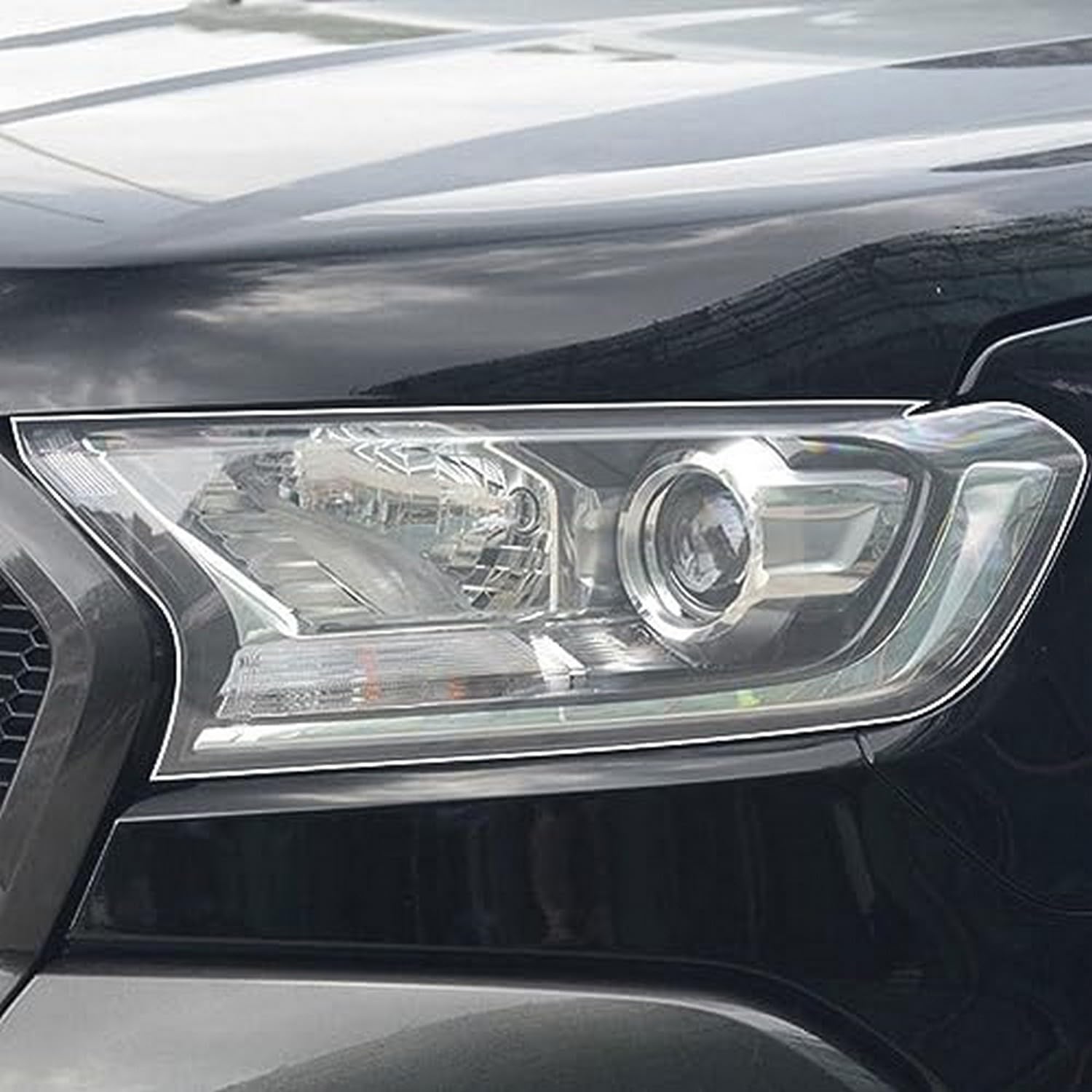 Film phare Ford Ranger Wildtrak TPU transparent évite jaunissement phares