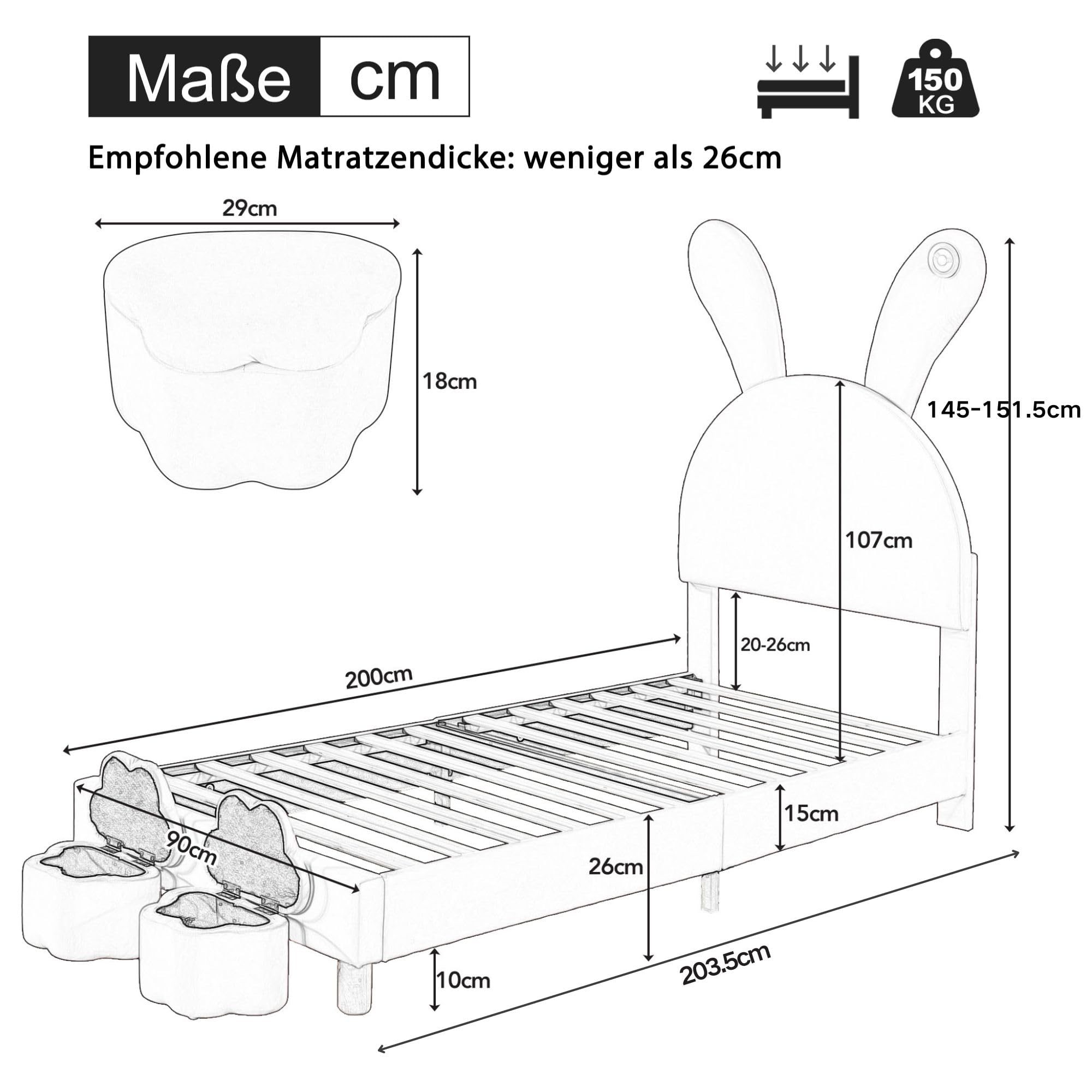 Łóżko piętrowe 140 x 200 cm różowe jako rama łóżka to łóżko Bunk Bed oraz łóżko młodzieżowe i łóżko funkcyjne z litego drewna sosnowego z biurkiem i półkami do pokoju gościnnego