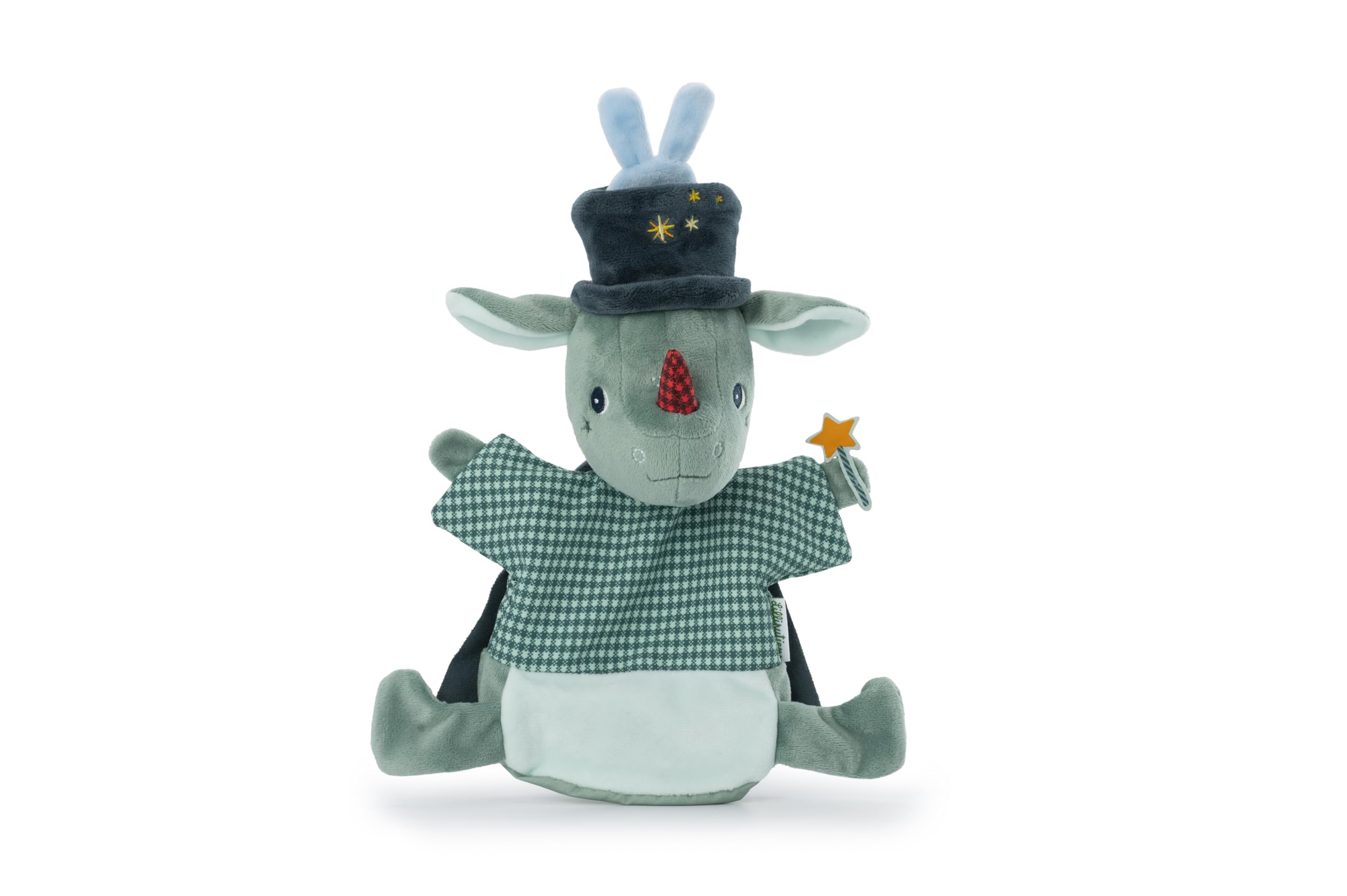 LILLIPUTIENS - Joe Magician Hand Puppet - Interactive Toy for Children with Magic Tricks - Perfect for Telling Magical Stories - Stimulates Imagination - From 2 Years - 83516