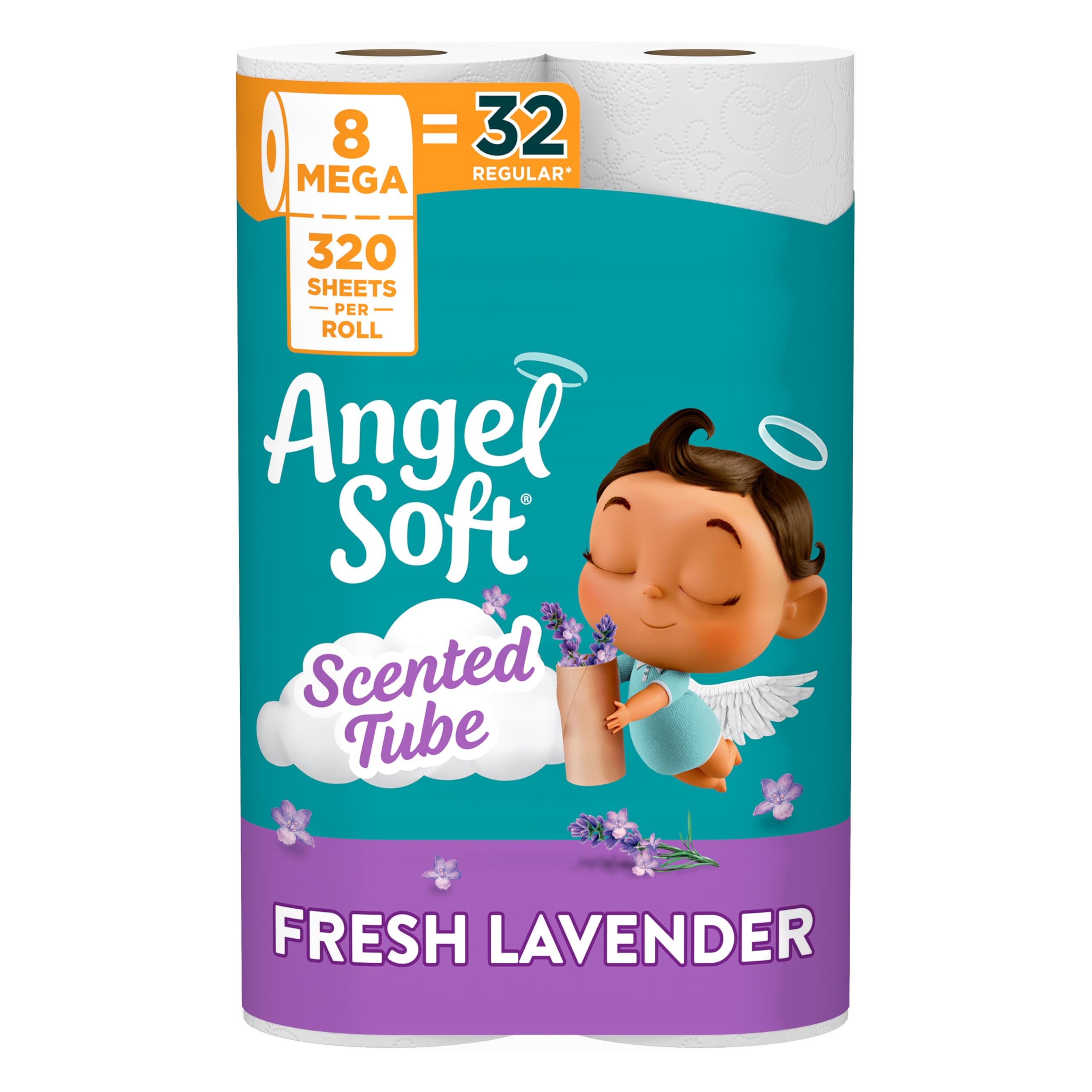 Amazon.com: Angel Soft Toilet Paper with Fresh Lavender Scented