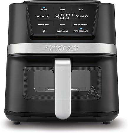Cuisinart Air Fryer, 2.6-Quart Compact Basket Fryer with 3 Cooking