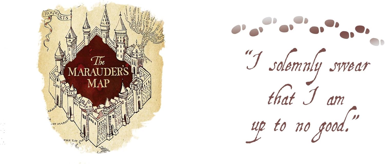 Tervis Harry Potter The Marauder's Map Made in USA Double Walled Insulated Tumbler Travel Cup Keeps Drinks Cold & Hot, 16oz Mug, Classic - Image 2