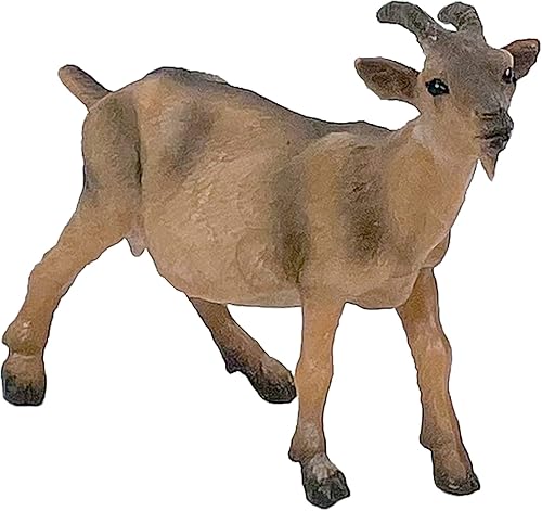 Big Country Toys Cabra - escala 120 - Animales de juguete - Juguetes de granja - Figuras de animales salvajes