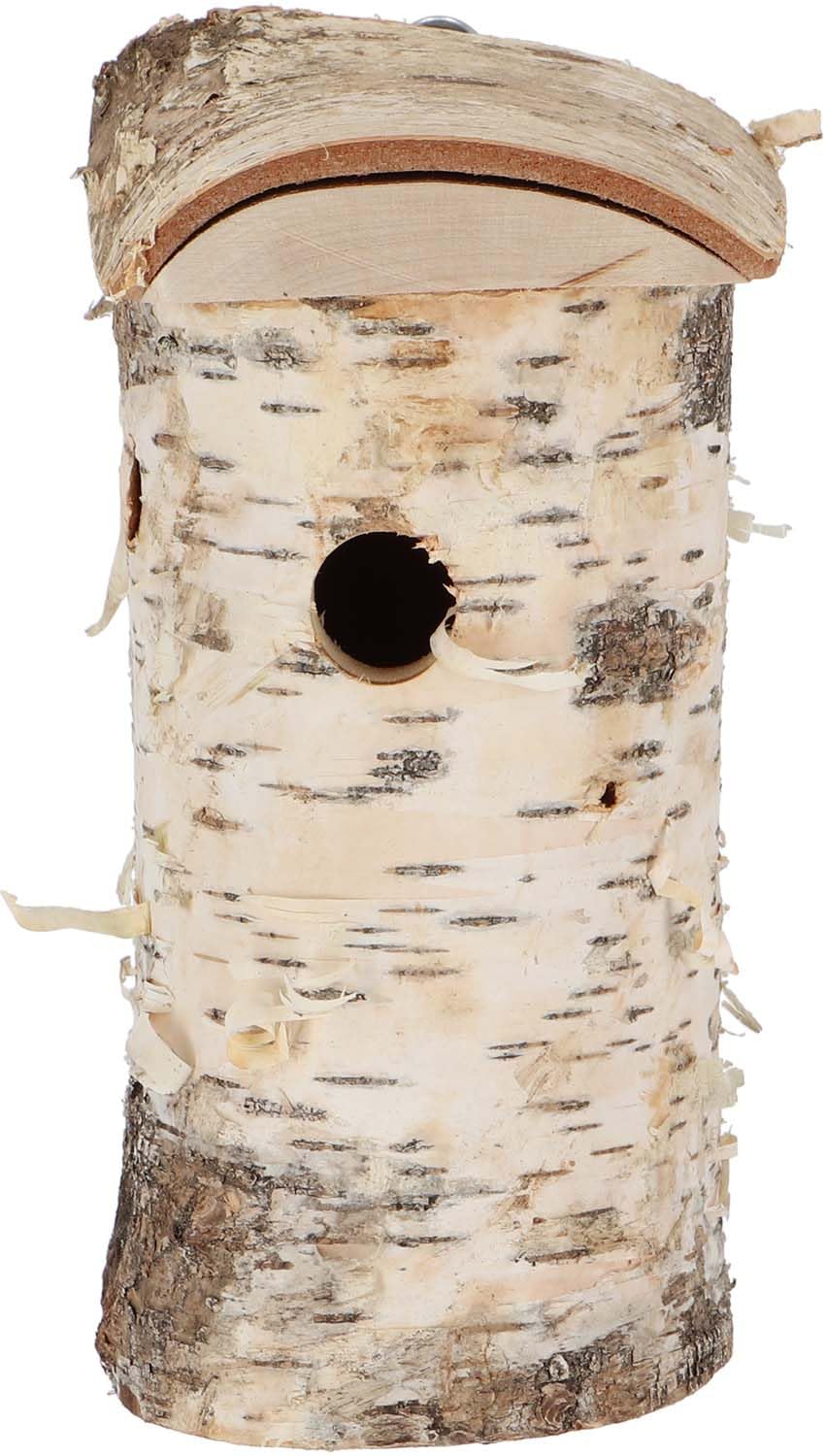Esschert Design - Nichoir mésange Bleue Bouleau - Bois - NK109