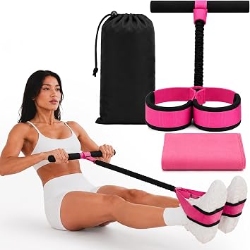 Resistance Bands with Handles, Exercise Bands for Home Workout, Men & Women