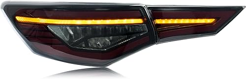 Miniatura 8 de inginuity time Luces traseras LED negras para Nissan Sentra 2020 2021 2022 2023 B18 SV SR señal secuencial inicio animación lámparas traseras