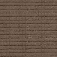 Vista 7 de Easy-Going Funda elástica para sillón de club de 1 pieza, funda para sofá de bañera de barril, protector de muebles, funda de sofá jacquard, marrón