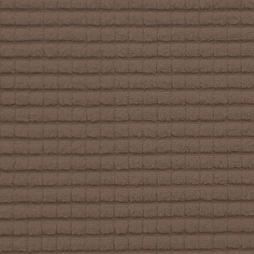 Miniatura 7 de Easy-Going Funda elástica para sillón de club de 1 pieza, funda para sofá de bañera de barril, protector de muebles, funda de sofá jacquard, marrón