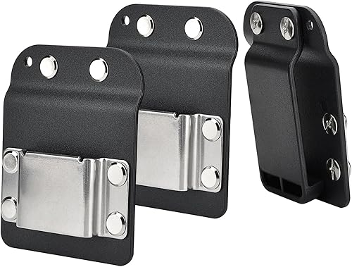 Miniatura 11 de TapeCatcher, Soporte de Cinta Métrica para Cinturón, Clip de Cinturón de Cinta Métrica de Perfil Bajo, Se Adapta a Cinturón de Herramientas de hasta