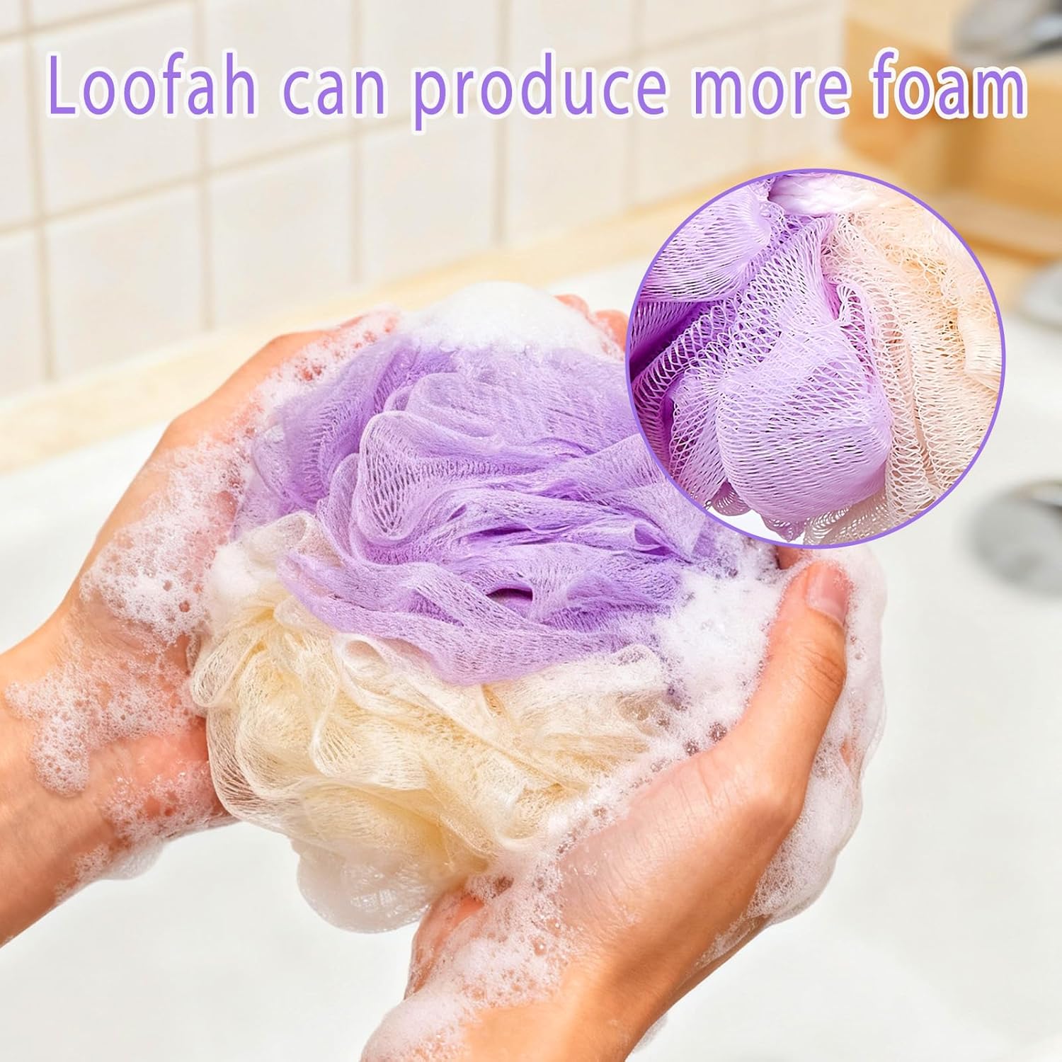 Purple Spa Gifts for Women – Self Care Spa Basket with Bath Accessories, Lavender Themed Relaxation Kit – Valentines Day Gifts for Her, Girlfriend, Wife, Sister, Friends & Teenage Girls - Image 5