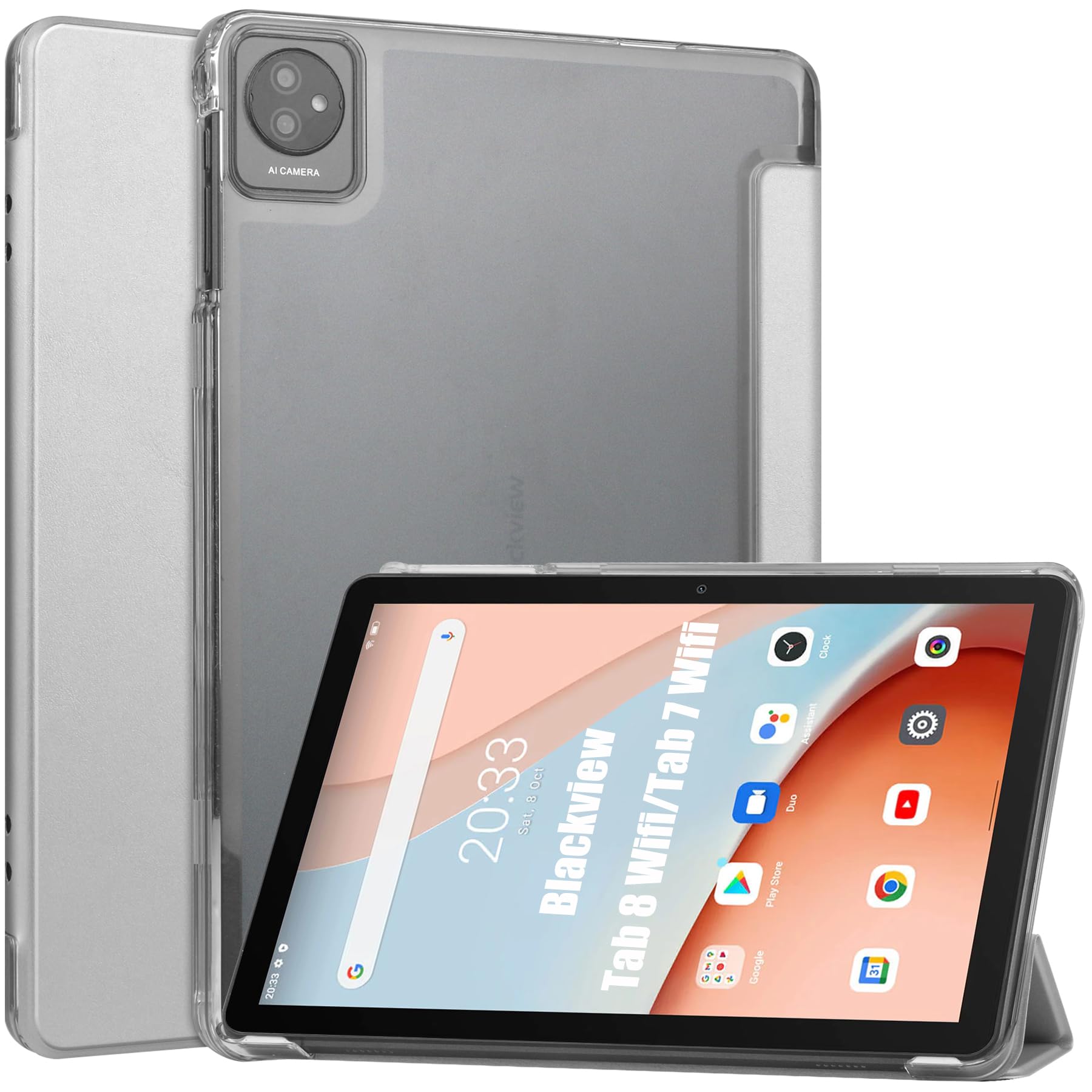 Dlahaby Hülle für Redmi Pad 2 11 Zoll 2025,360° Drehbar mit