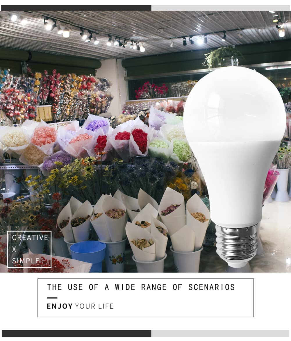 Lampadina a LED, lampadina a incandescenza equivalente da 40 W, lampadine a vite Edison da 21 W 400 lumen, lampadina a LED E27 lampadina a risparmio energetico a vite, lampade da tavolo, luce fredda,