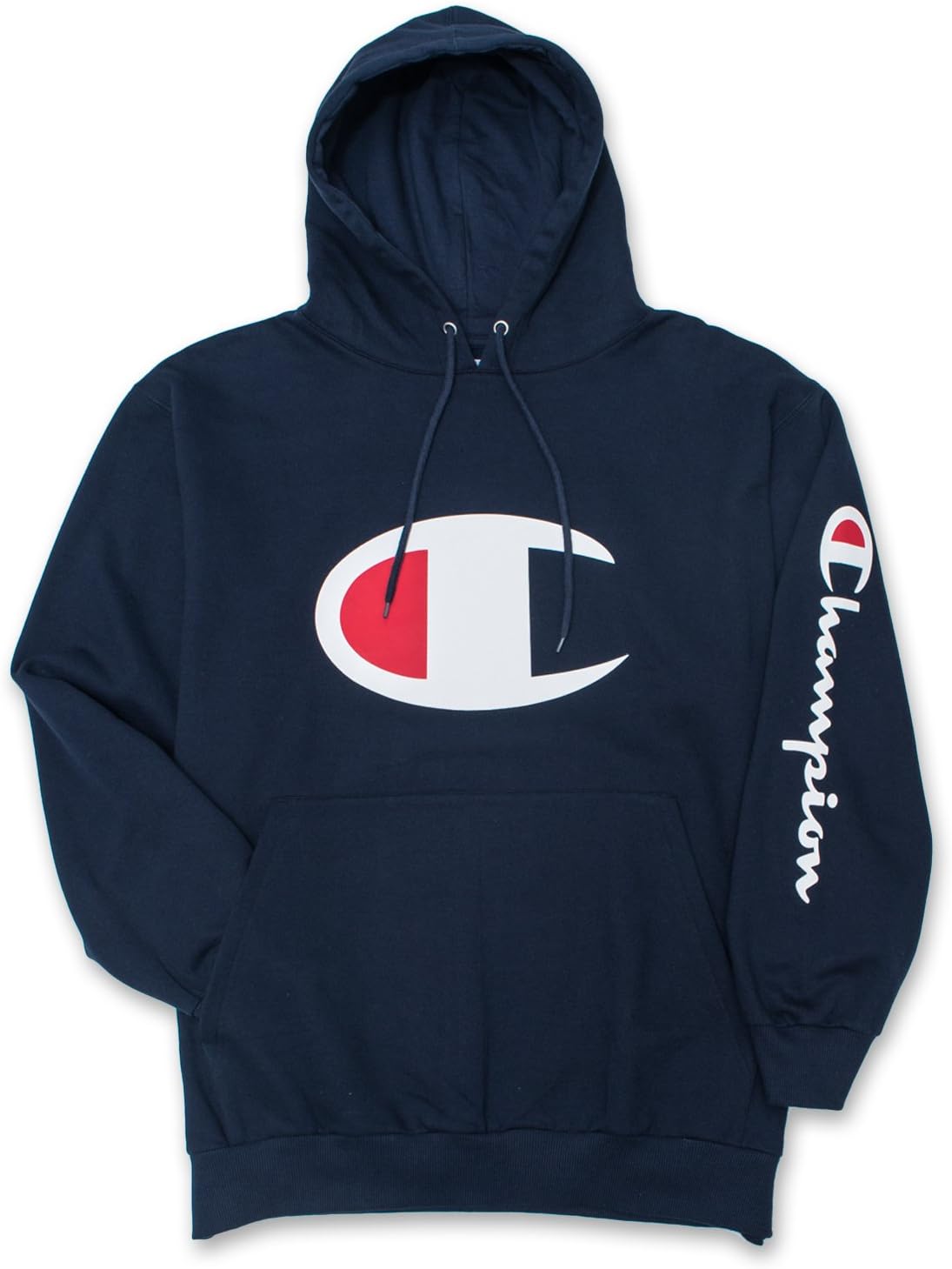 Champion Hoodie for Men Big And Tall Mens Oversized Pullover Fleece Sweatshirt - Image 2