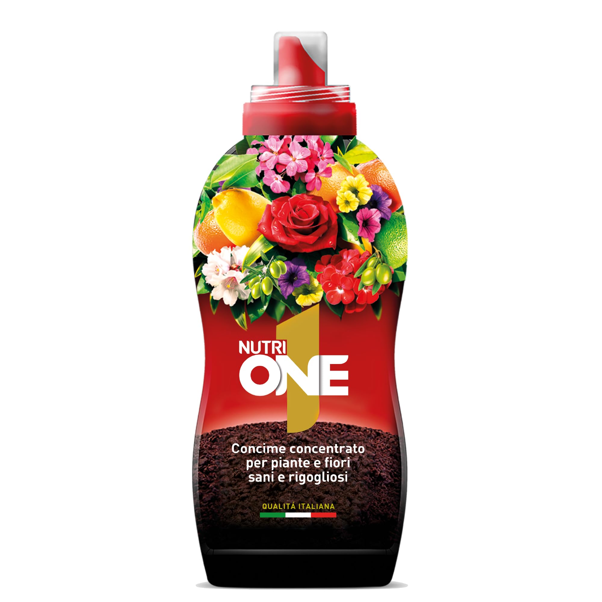 NutriONE Concime Liquido Concentrato per Piante e Fiori per risultati in 7 Giorni! 500ml