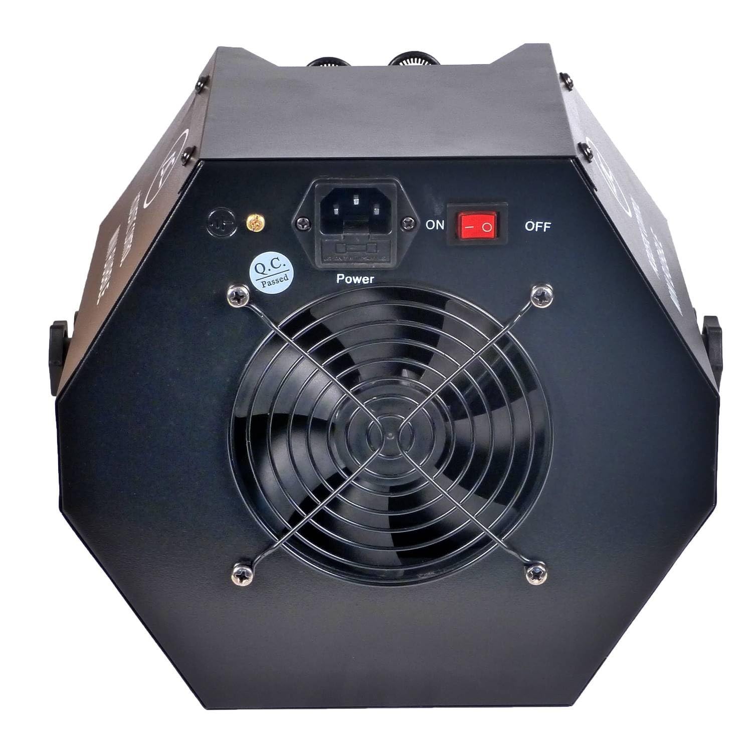 Machine à bulles Noir grand débit IBIZA LIGHT LBM-10 pour mariages, soirées, Dj, avec 1L de liquide